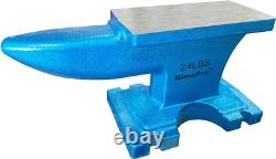Heavy-Duty 24 lbs Cast Iron Anvil Ideal for Blacksmithing & Jewelry Making