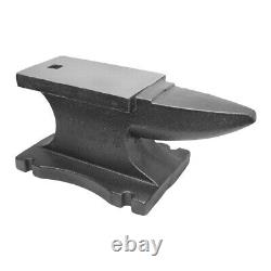 Heavy Duty Cast Iron Anvil Blacksmith Long Horn Hardy Hole 55 lbs, 75 lbs, 100 Lbs
