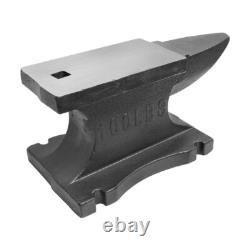 Heavy Duty Cast Iron Anvil Blacksmith Long Horn Hardy Hole 55 lbs, 75 lbs, 100 Lbs