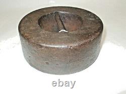 Horse Weight, Vintage Nice Cast Iron 15 lb. Horse Weight / Tether