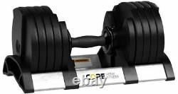 IN HAND Core Home Fitness Adjustable Dumbbell Weight 5-50LB NEW FAST SHIP