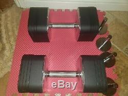 Ironmaster quick-lock dumbbells 180lbs excellent condition