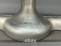 Jacobs Bros Detecto Cast Iron Balance Scale No 2 Made New York with 10 Lbs Weight