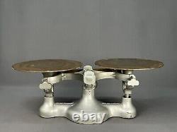 Jacobs Bros Detecto Cast Iron Balance Scale No 2 Made New York with 10 Lbs Weight