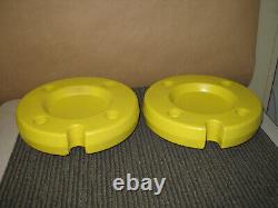 John Deere Cast Iron single notch 57 LB wheel weights