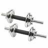 Ka Adjustable Pair Total 22-110 Lbs Cast Iron Gym Strength Weight Dumbbells Set