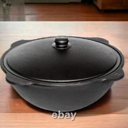Kazan 8 Liters Cast Iron Cauldron Kazan Chugun Uzbek Pilaf Plov