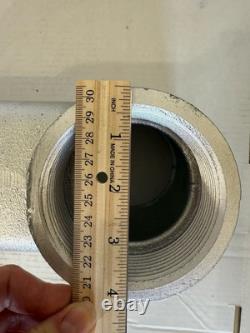 LB8G7 TOPAZ MALLEABLE IRON CONDUIT BODY 3 INCH HUBS TYPE LB FORM 7 Cast Gray