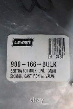 LB White Bertha 500 500,000 BTUH, Cast Iron Torch with hose