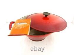 LE CREUSET 4.5qt. FRENCH CASSOULET #28, Enamel Cast Iron Casserole