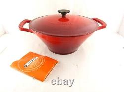 LE CREUSET 4.5qt. FRENCH CASSOULET #28, Enamel Cast Iron Casserole