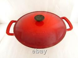 LE CREUSET 4.5qt. FRENCH CASSOULET #28, Enamel Cast Iron Casserole