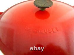 LE CREUSET 4.5qt. FRENCH CASSOULET #28, Enamel Cast Iron Casserole