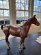Large Vintage Hubley Cast Iron Horse Door Stop Heavy! Almost 6 Lbs