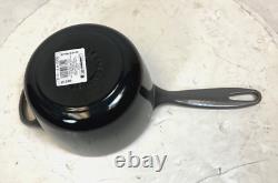 Le Creuset 1.75 Qt. Saucepan Oyster SS Knob Enameled Cast-iron- FREE SHIPPING