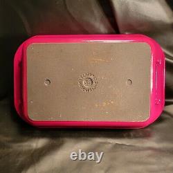 Le Creuset #30 Red Enamel Cast Iron Baking Roasting Casserole Lasagna Pan Dish