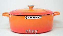 Le Creuset 9.5 Quart Oval Cast Iron Dutch Oven in Flame