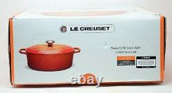 Le Creuset 9.5 Quart Oval Cast Iron Dutch Oven in Flame