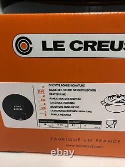 Le Creuset 9 Qt. French (Dutch) Oven Round Flint Oyster #30 NIB