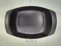 Le Creuset Cast Iron Roaster/baker 4.5 Casserole Coquelle Raymond Loewy Htf