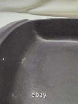 Le Creuset Cast Iron Roaster/baker 4.5 Casserole Coquelle Raymond Loewy Htf