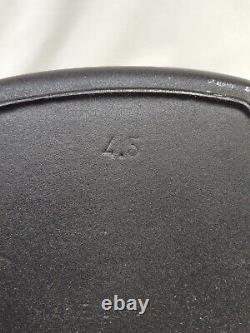 Le Creuset Cast Iron Roaster/baker 4.5 Casserole Coquelle Raymond Loewy Htf