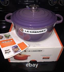 Le Creuset Dutch Oven 2.75 qt/2.4L Casserole Chef Oven Ultra Violet Purple