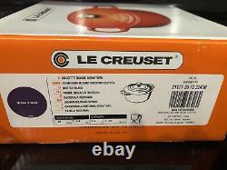 Le Creuset Dutch Oven 2.75 qt/2.4L Casserole Chef Oven Ultra Violet Purple