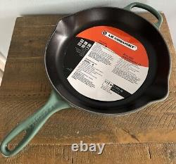 Le Creuset Enameled Cast Iron 10.25 Skillet, Artichaut, New