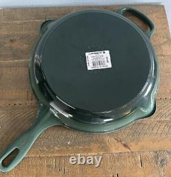 Le Creuset Enameled Cast Iron 10.25 Skillet, Artichaut, New