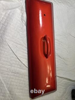 Le Creuset Enameled Cast Iron Terrine Pate Bread 2 Qt CHERRY With Lid #32