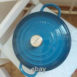 Le Creuset LS2501-28795SS 7.25-Quart Dutch Oven turquoise