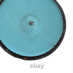 Le Creuset Paris Blue #20 Saucepan with Lid, Sauce pan, Turquoise Made in France