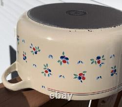 Le Creuset Petite Fruit Signature Enamel Cast Iron Dutch Oven 4.5q FREE SHIPPING