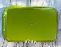 Le Creuset RARE Kiwi Roasting Pan Casserole Lasagna Enameled Cast Iron 13x9