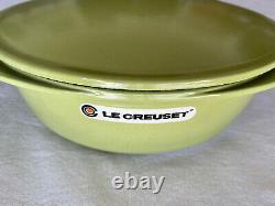 Le Creuset Sensations 2.75 Qt Pistachio Enamel Cast Iron Buffet Server