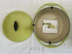 Le Creuset Sensations 2.75 Qt Pistachio Enamel Cast Iron Buffet Server