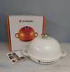 Le Creuset Signature Cast Iron 1.75 Quart Bread Oven, Shiny White New