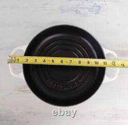 Le Creuset Signature Cast Iron 1.75 Quart Bread Oven, Shiny White NEW