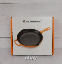 Le Creuset Signature Cast Iron 6.3 Inch Skillet, Flint Oyster Grey New