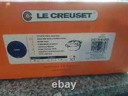 Le Creuset Signature Cast Iron 7.25 Quart Round Dutch Oven, Indigo Blue NEW