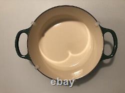 Le Creuset Signature Cast Iron Dutch Oven 4-1/2 Quart Artichaut Green NEW