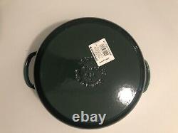 Le Creuset Signature Cast Iron Dutch Oven 4-1/2 Quart Artichaut Green NEW