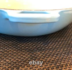 Le Creuset Sky Blue BRAISER 5 quart #32 Cast Iron -NWT