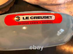 Le Creuset Sky Blue BRAISER 5 quart #32 Cast Iron -NWT