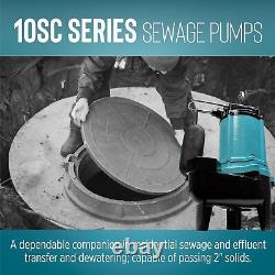 Little Giant 10SC-CIA-SFS 115-Volt, 7200 GPH, 1/2 HP Automatic Cast Iron Sewage