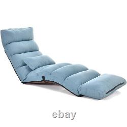 Livebest Folding Lazy Sofa Chair Lounger Couch Beds Floor Home Office Pillows