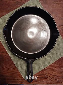 Lodge Blacklock Foundry Cast Iron Raised #9 & JD Skillet withOuter Heat Ring