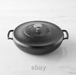 Lodge Blacklock Triple Seasoned Cast Iron Braiser, 4-Qt (NEW)