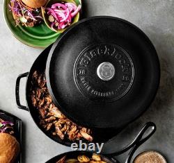 Lodge Blacklock Triple Seasoned Cast Iron Braiser, 4-Qt (NEW)